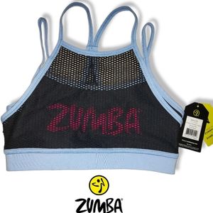 NWT Zumba Double Layer Scoop Bra